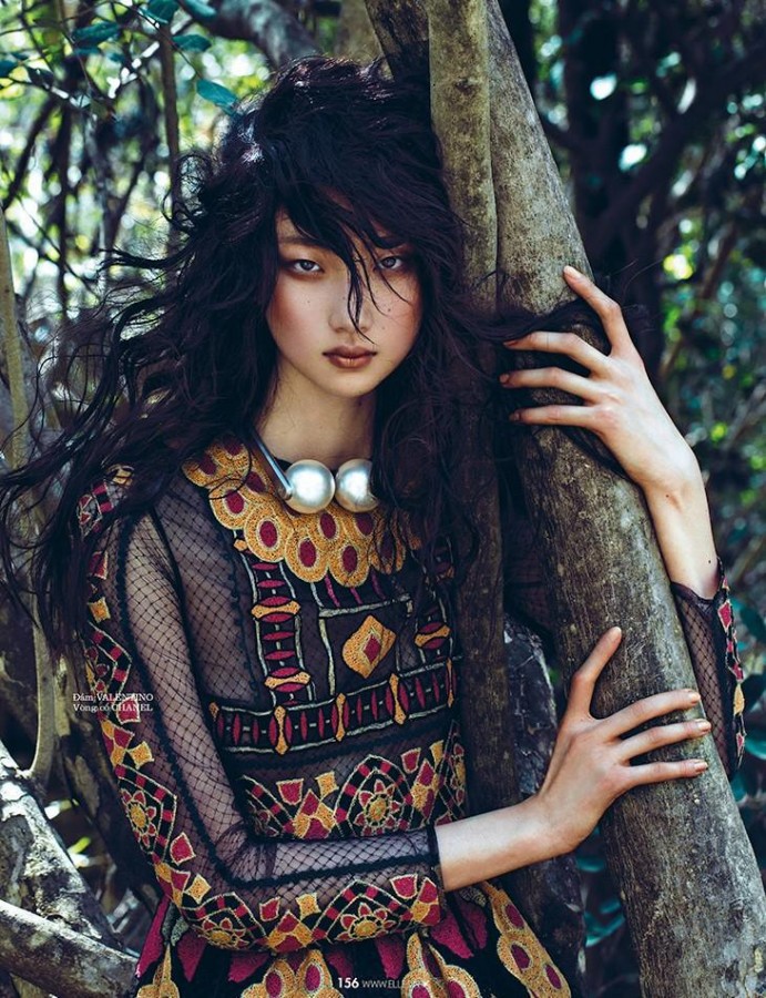 Yue Ning for Elle Vietnam by Jumbo Tsui Yue Ning for Elle Vietnam by Jumbo Tsui