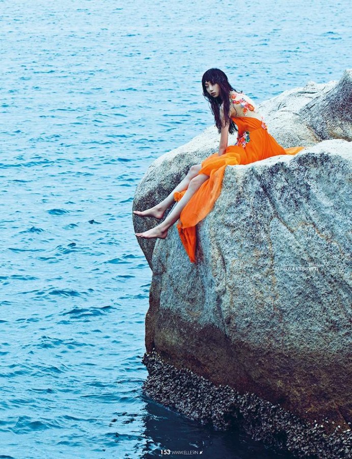 Yue Ning for Elle Vietnam by Jumbo Tsui Yue Ning for Elle Vietnam by Jumbo Tsui