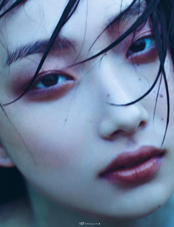 Yue Ning for Elle Vietnam by Jumbo Tsui Yue Ning for Elle Vietnam by Jumbo Tsui