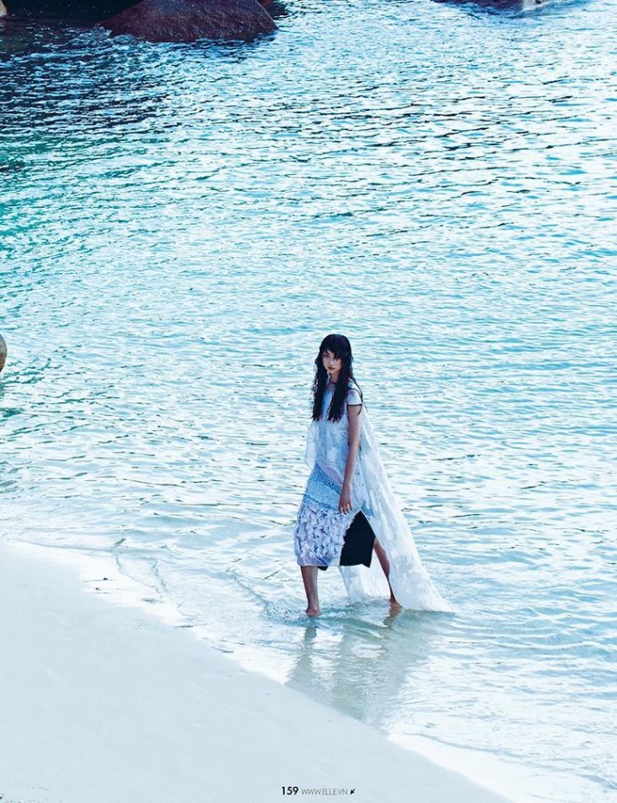 Yue Ning for Elle Vietnam by Jumbo Tsui Yue Ning for Elle Vietnam by Jumbo Tsui