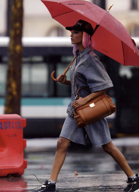 Jourdan Dunn for Antidote Mag by Hans Feurer