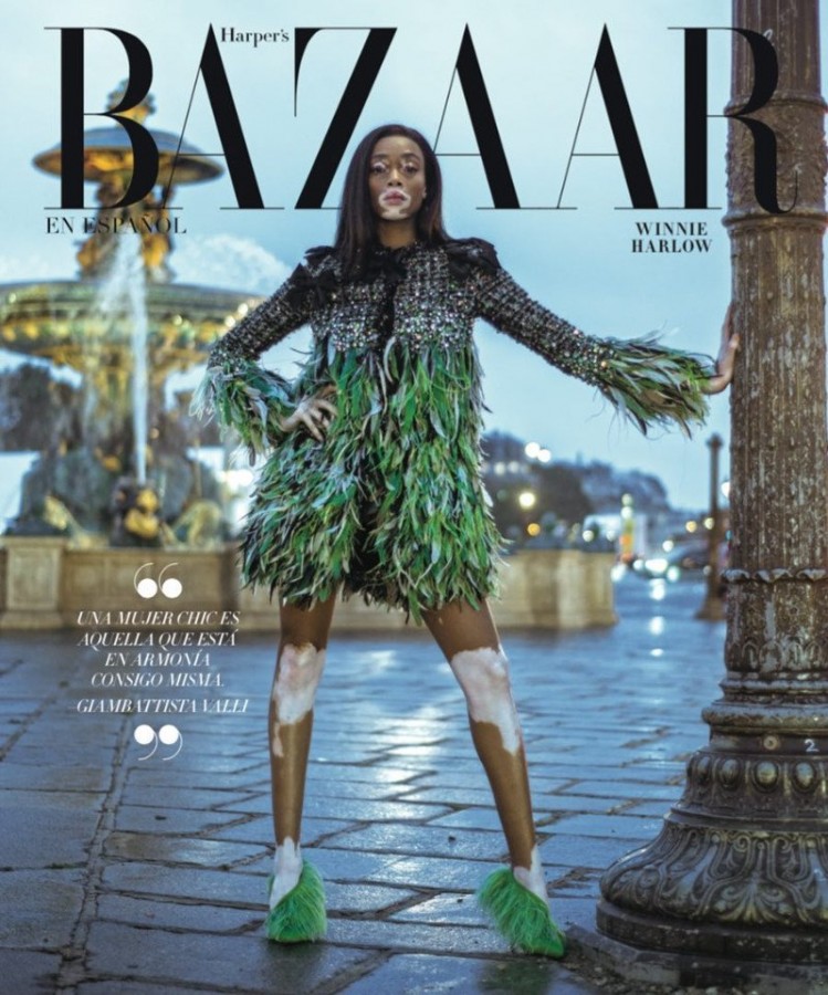 Винни Харлоу для мексиканского Harper's Bazaar