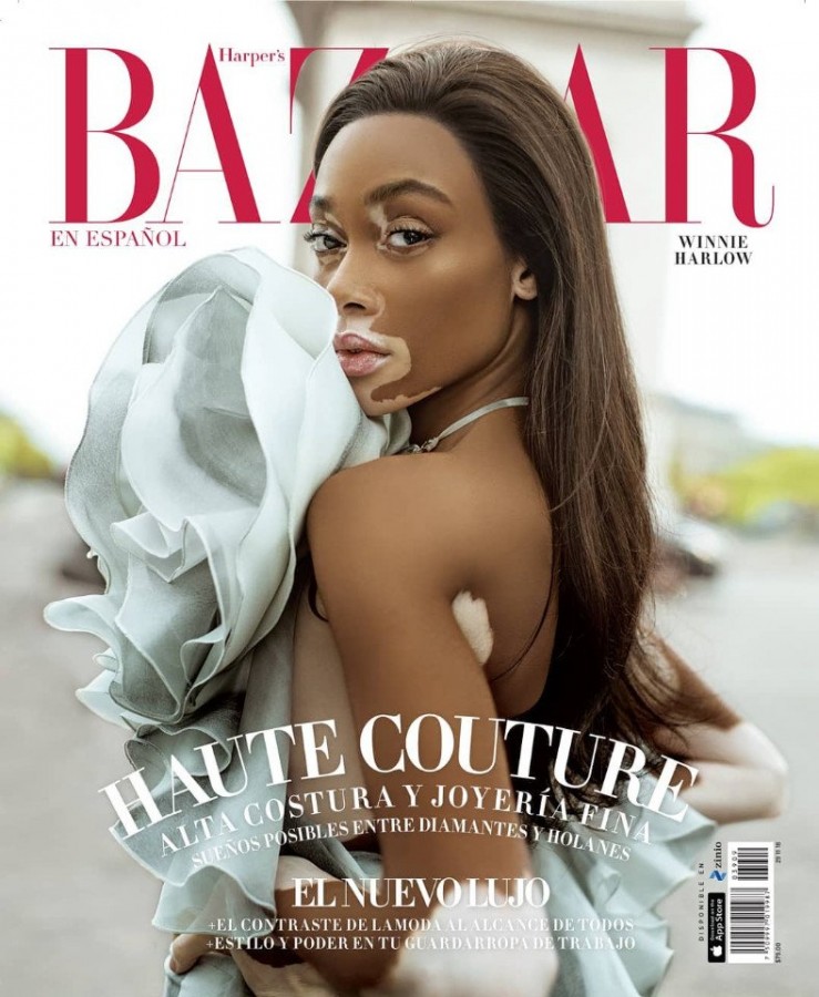 Винни Харлоу для мексиканского Harper's Bazaar