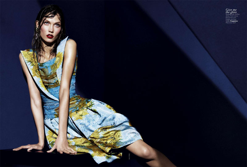 Karlie Kloss for Vogue Australia by Kai Z Feng