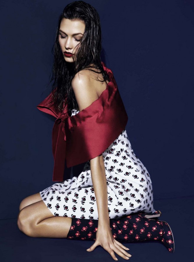 Karlie Kloss for Vogue Australia by Kai Z Feng