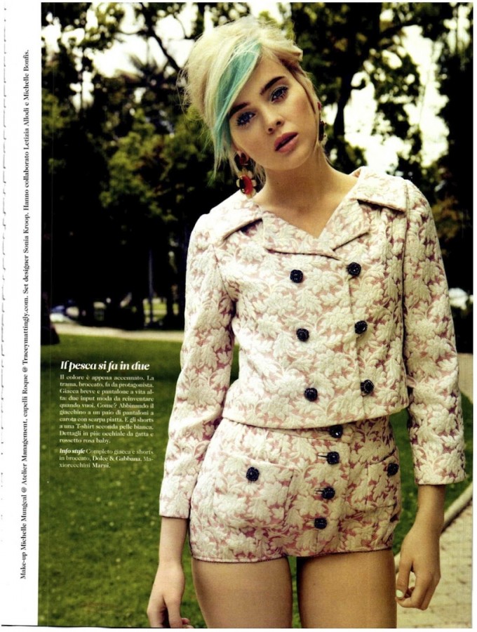 Hannah Glasby for Cosmopolitan Italy by Blossom Berkofsky Hannah Glasby for Cosmopolitan Italy by Blossom Berkofsky
