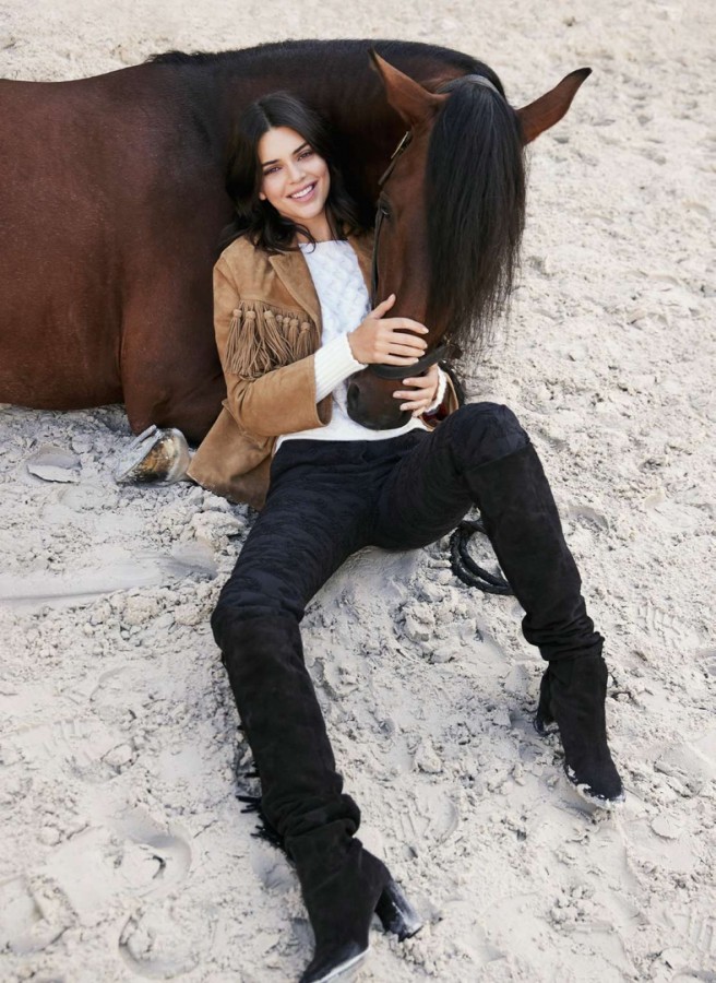 Kendall Jenner for Elle France by Fred Meylan