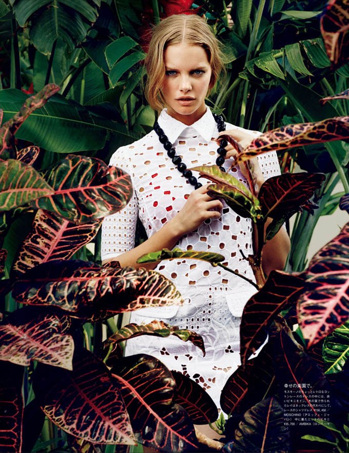 Marloes Horst for VOGUE Japan by Rene Habermacher