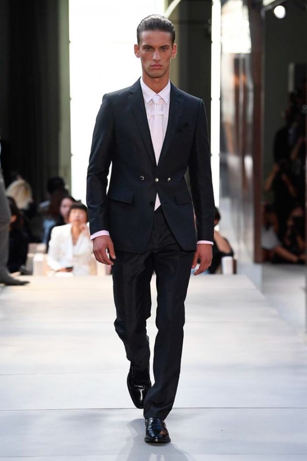 Runway MAN Glam : BURBERRY