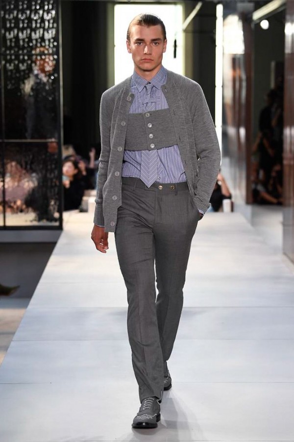 Runway MAN Glam : BURBERRY