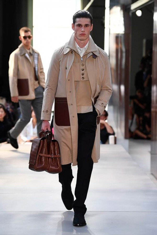 Runway MAN Glam : BURBERRY