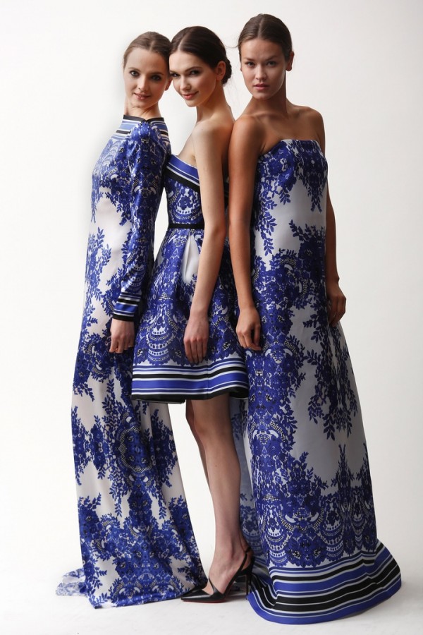 Модели коллекции Naeem Khan Модели коллекции Naeem Khan