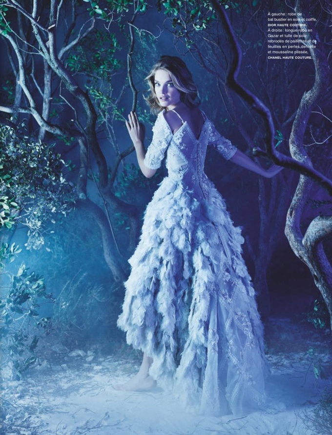 Natalia Vodianova by Karl Lagerfeld Natalia Vodianova by Karl Lagerfeld