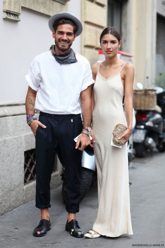 Стильная пара из Милана — Giotto Calendoli & Patricia Manfield Стильная пара из Милана — Giotto Calendoli & Patricia Manfield