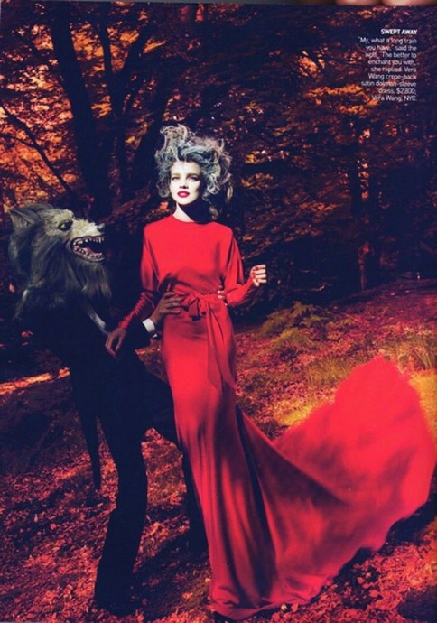 Natalia Vodianova for Vogue US by Mert Alas and Marcus Piggott