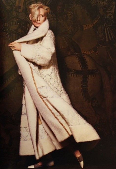 Tilda Swinton by Karl Lagerfeld