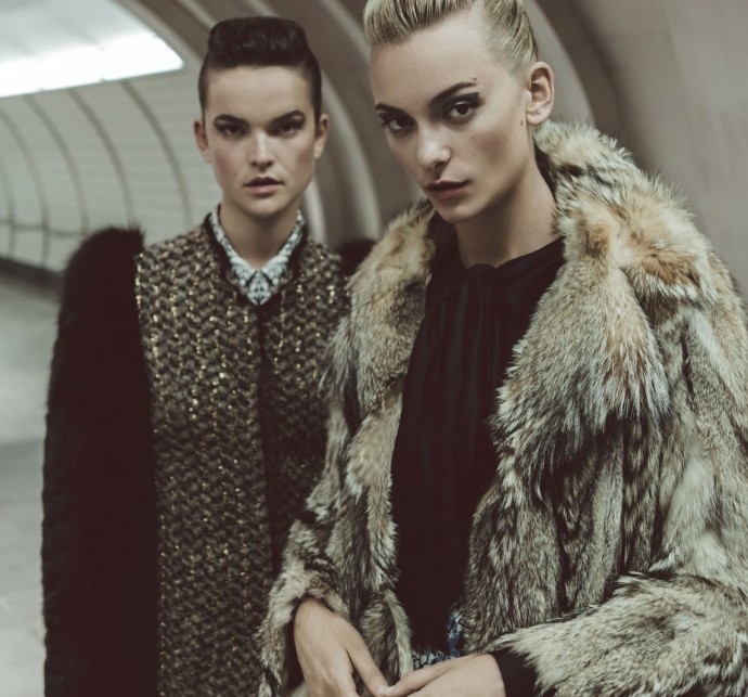 Zoe Colivas & Stephanie Rad for L'Officiel Singapore by Matallana