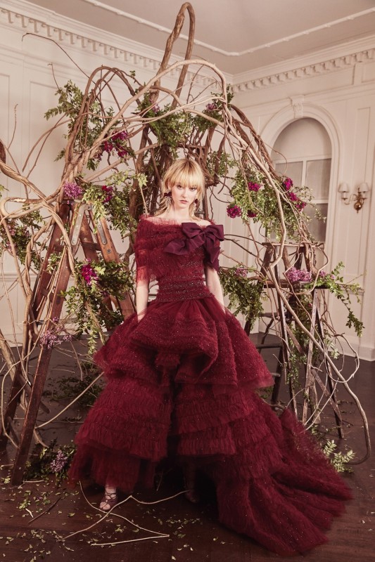 Модели коллекции Marchesa