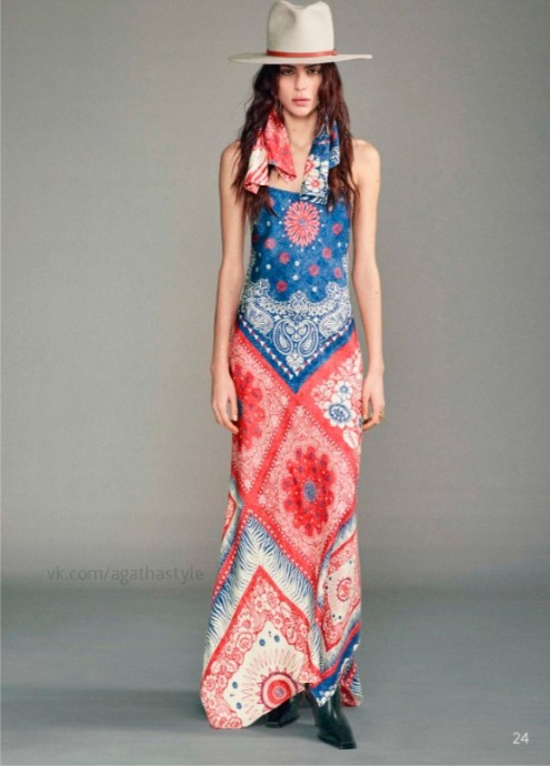Модели коллекции ROBERTO CAVALLI PRE-FALL 2024