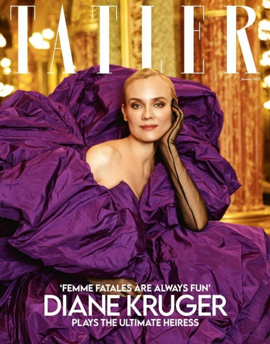 Дайан Крюгер (Diane Kruger) в фотосессии для журнала Tatler (2023)