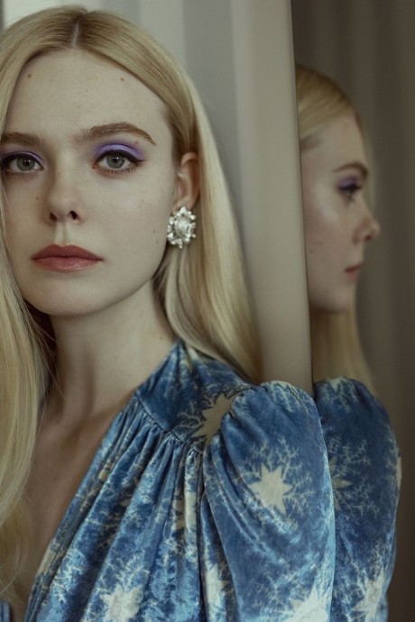 Эль Фаннинг (Elle Fanning) в фотосессии для журнала Glamour Spain