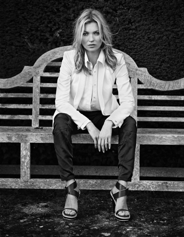 Kate Moss by Alasdair McLellan