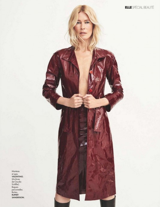 Клаудия Шиффер (Claudia Schiffer) в фотосессии для журнала ELLE France Клаудия Шиффер (Claudia Schiffer) в фотосессии для журнала ELLE France