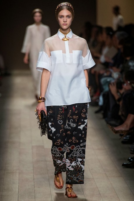 Модели коллекции Valentino