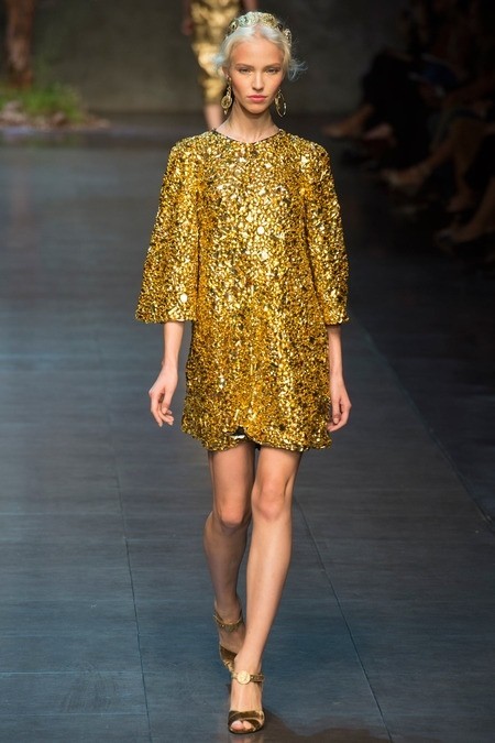 Модели коллекции Dolce & Gabbana
