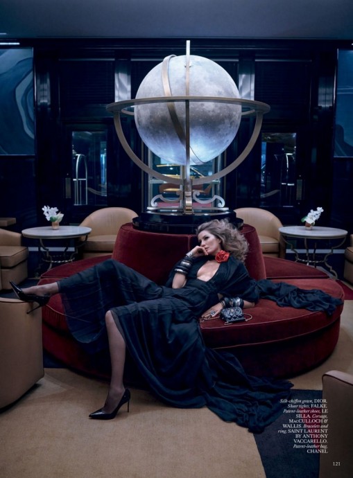 Жизель Бундхен (Gisele Bundchen) в фотосессии для журнала Vogue UK