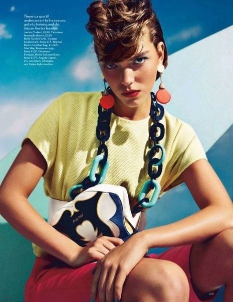 Arizona Muse for Vogue UK by Patrick Demarchelier