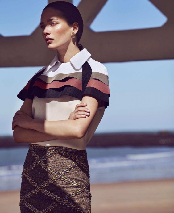 Karmen Pedaru for Harper's Bazaar US by Marcin Tyszka Karmen Pedaru for Harper's Bazaar US by Marcin Tyszka
