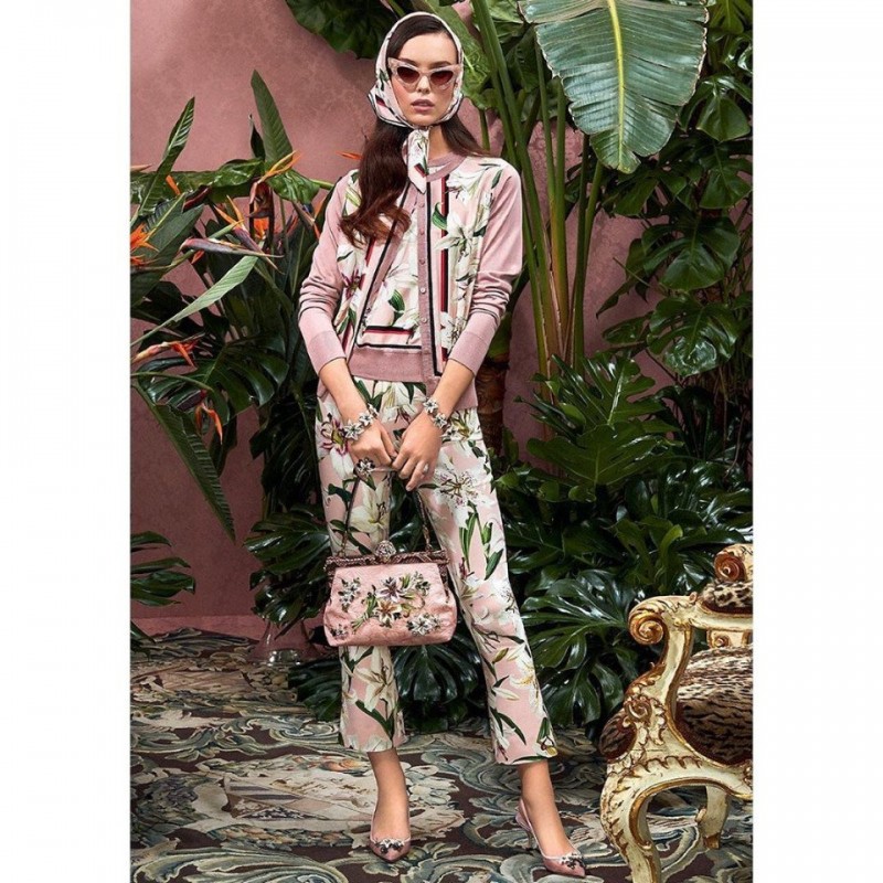 Цветочная коллекция Lilium FW 2019 от Dolce & Gabbana