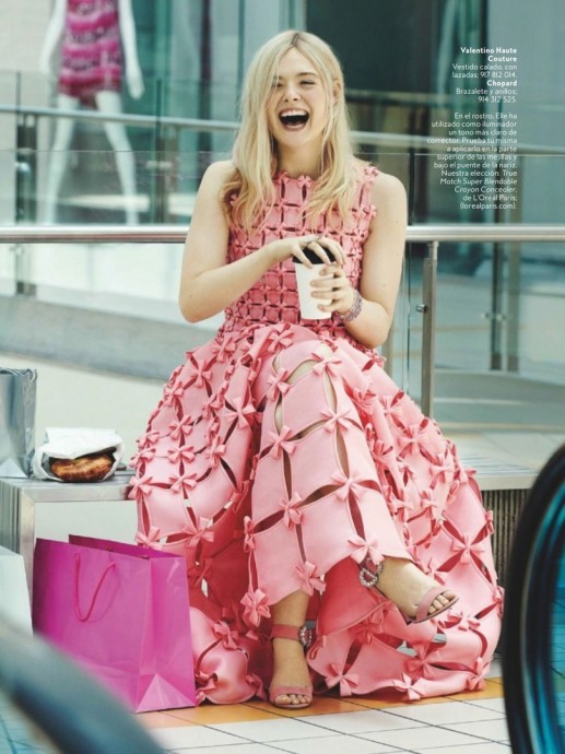 Эль Фаннинг (Elle Fanning) в фотосессии для журнала InStyle Spain Эль Фаннинг (Elle Fanning) в фотосессии для журнала InStyle Spain
