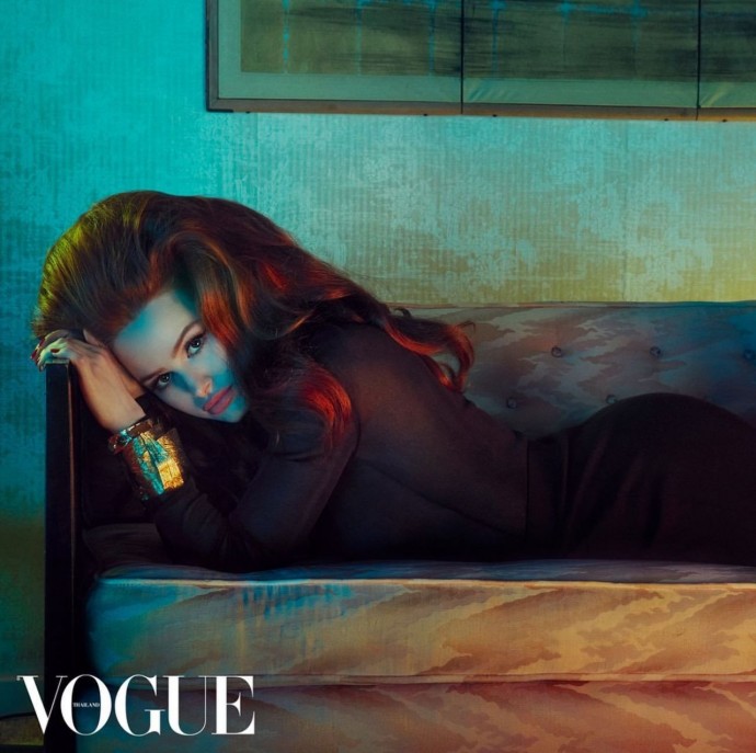Мэделин Петш (Madelaine Petsch) в фотосессии для журнала Vogue Thailand (2023)