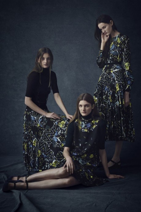 Модели коллекции ERDEM Collection