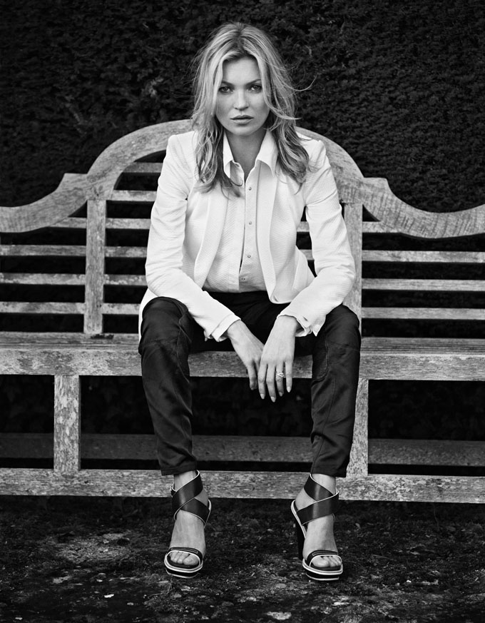 Kate Moss by Alasdair McLellan