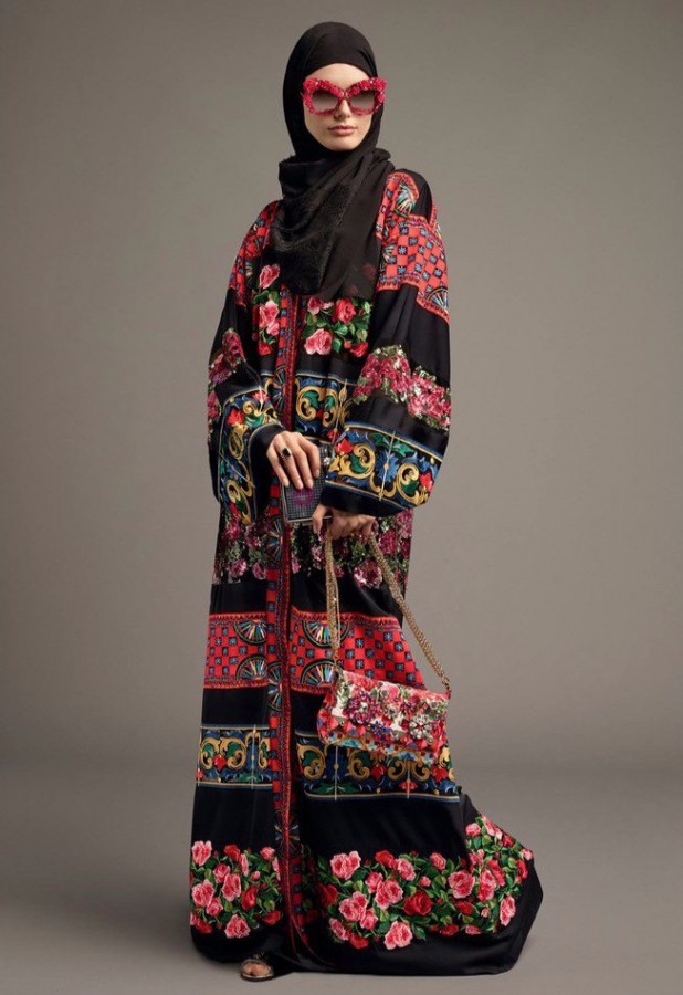 dolce gabbana abaya collection