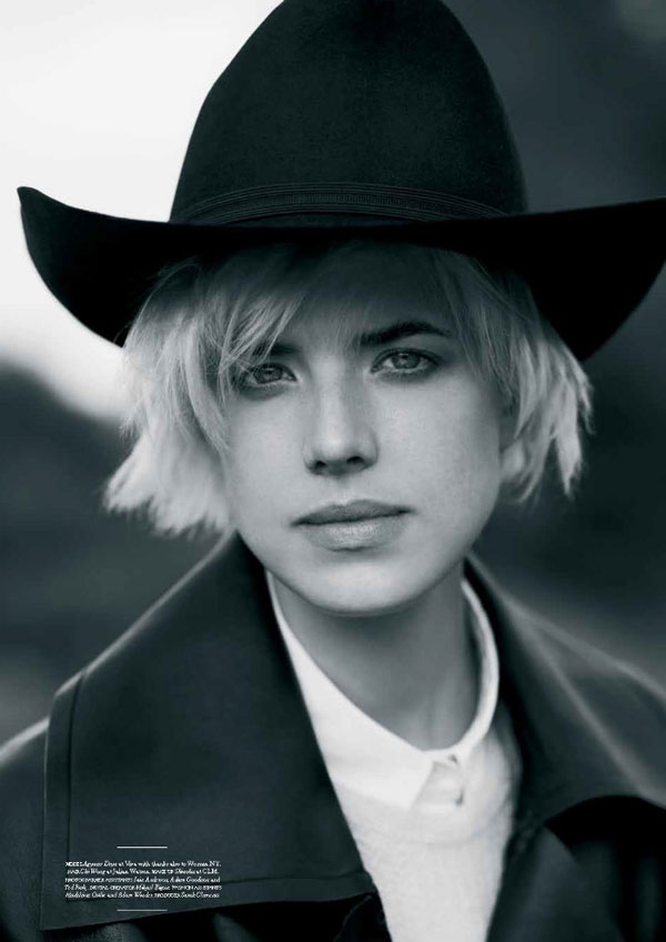 Agyness Deyn by Ben Weller