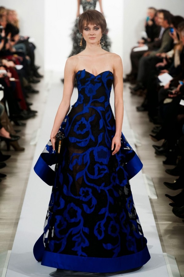 Модели коллекции Oscar de la Renta