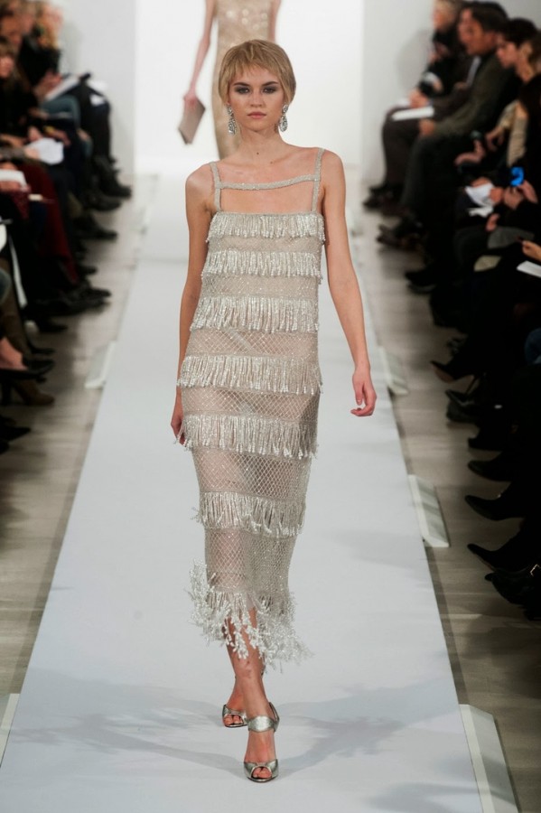 Модели коллекции Oscar de la Renta Модели коллекции Oscar de la Renta