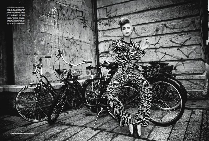 Line Brems for Vogue Italia by Ellen Von Unwerth