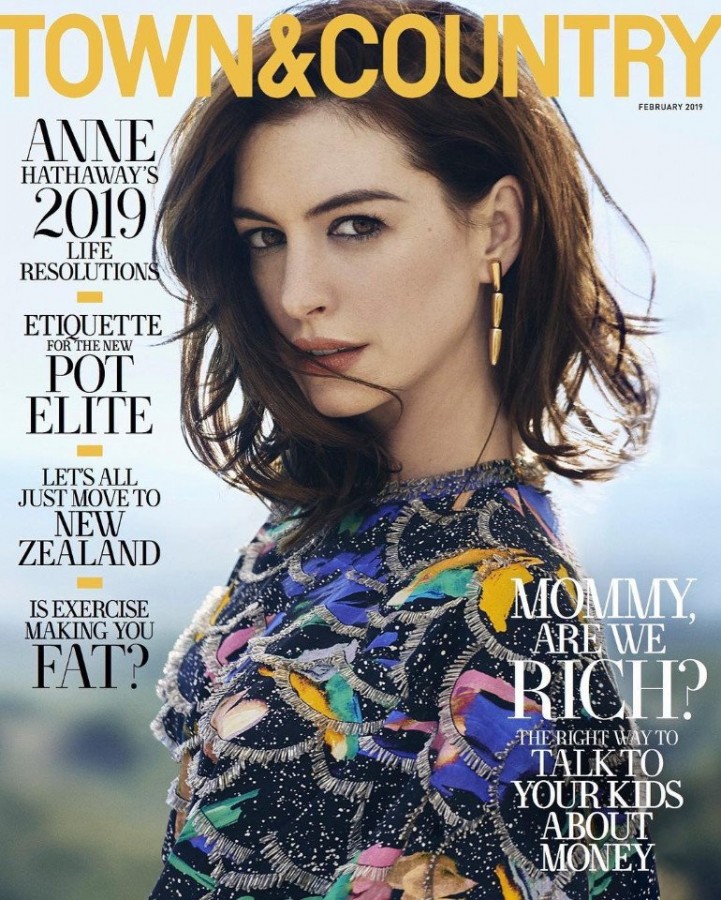 36-летняя красавица Энн Хэтэуэй для февральского выпуска журнала Town & Country 36-летняя красавица Энн Хэтэуэй для февральского выпуска журнала Town & Country