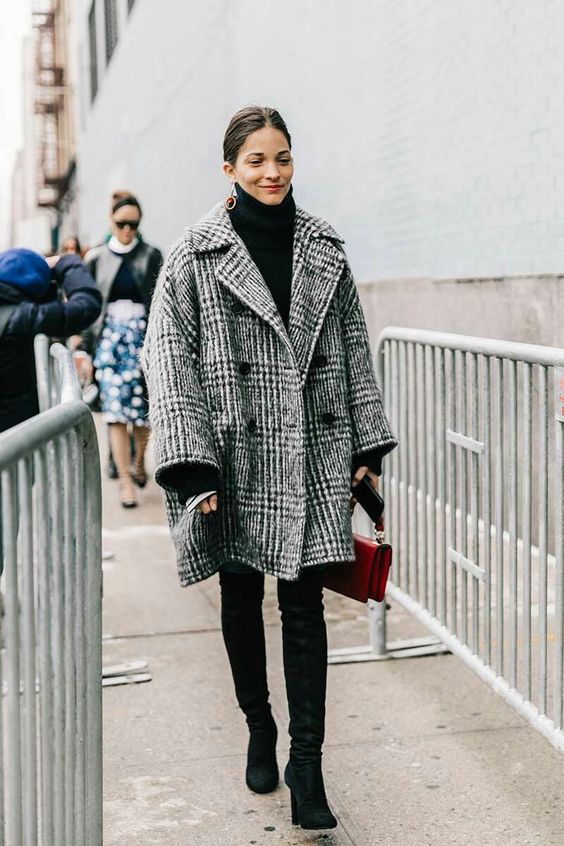 Street Style в клетку