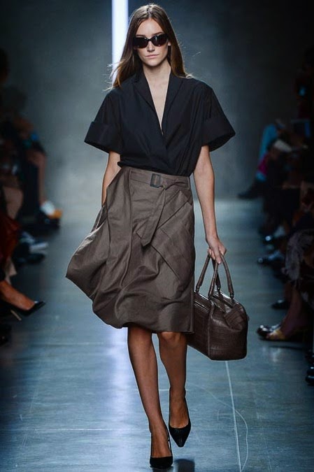 Модели коллекции Bottega Veneta