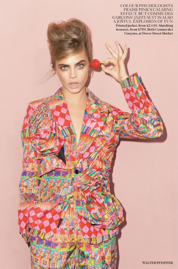 Cara Delevingne by Walter Pfeiffer