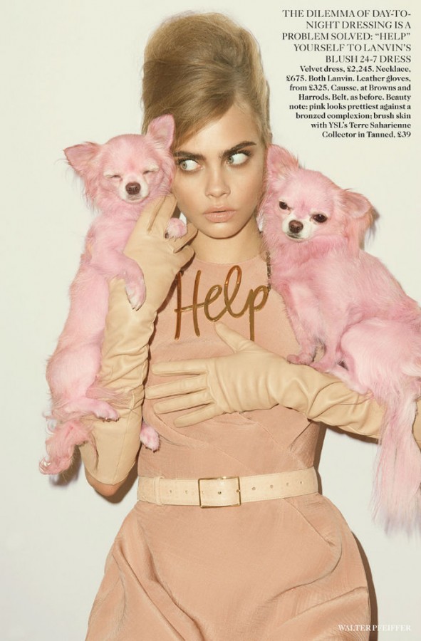 Cara Delevingne by Walter Pfeiffer