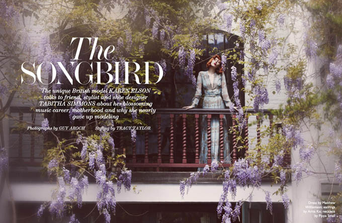 Karen Elson for Edit Magazine by Guy Aroch