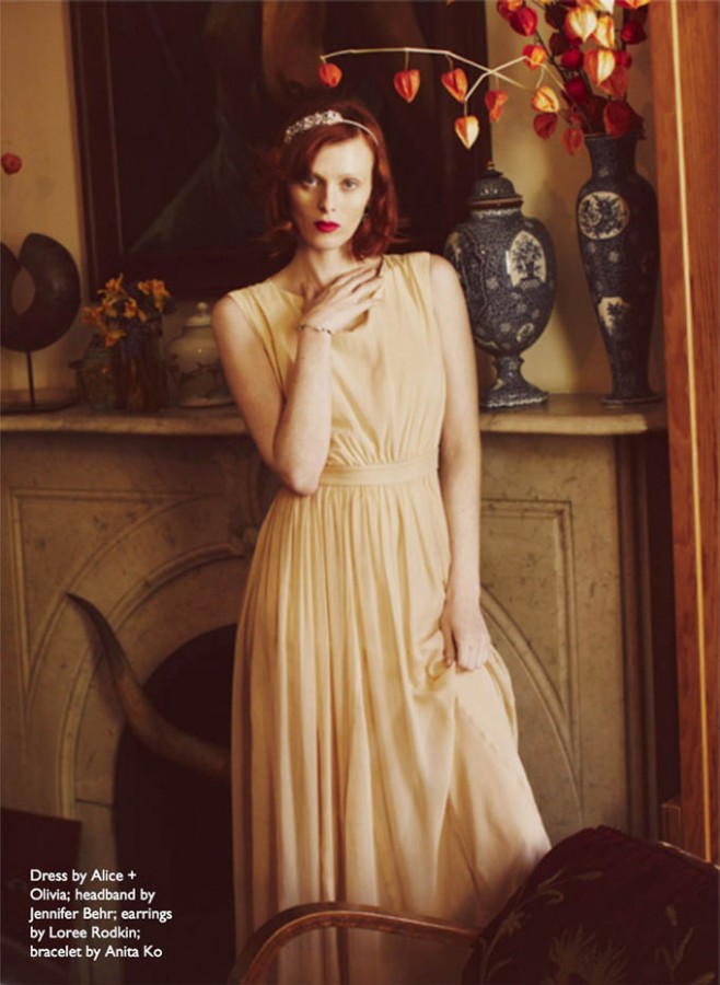 Karen Elson for Edit Magazine by Guy Aroch