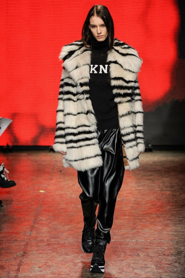 Модели коллекции DKNY
